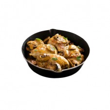 sizzling garlic mushroom chicken by Gerry's grill